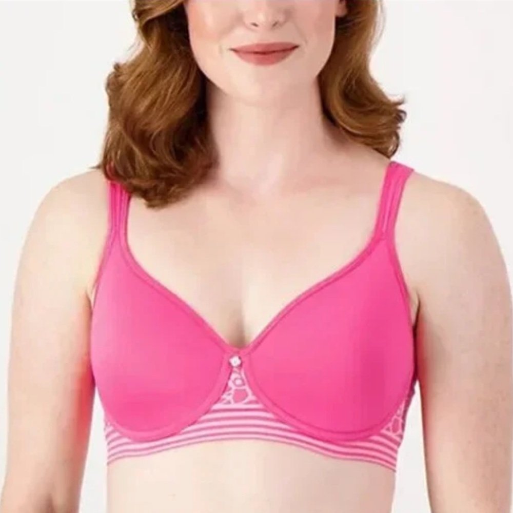 Breezies Barbie Pink T-Shirt Bra Sz 42D NWOT